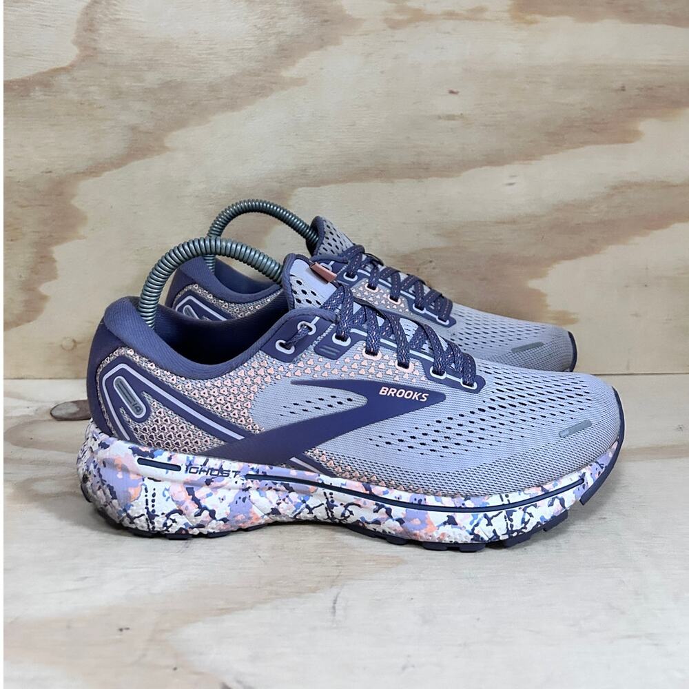 Brooks - Ghost 14 - Running Shoes - Purple - Women's - 8.5(B) - 1203561B490